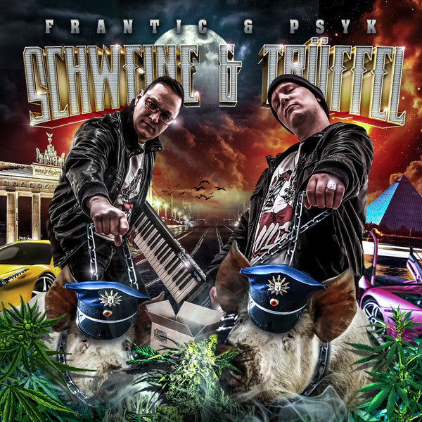 Psyk X Frantic – Schweine & Trüffel EP CD 2019 UntergrundHits
