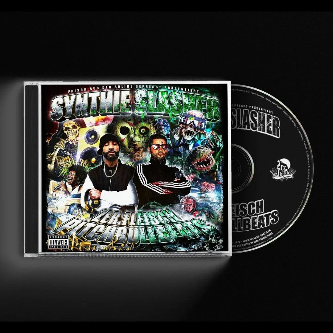 Zer.Fleisch X Pitchbull Beats Synthie Slasher Audio CD Signiert