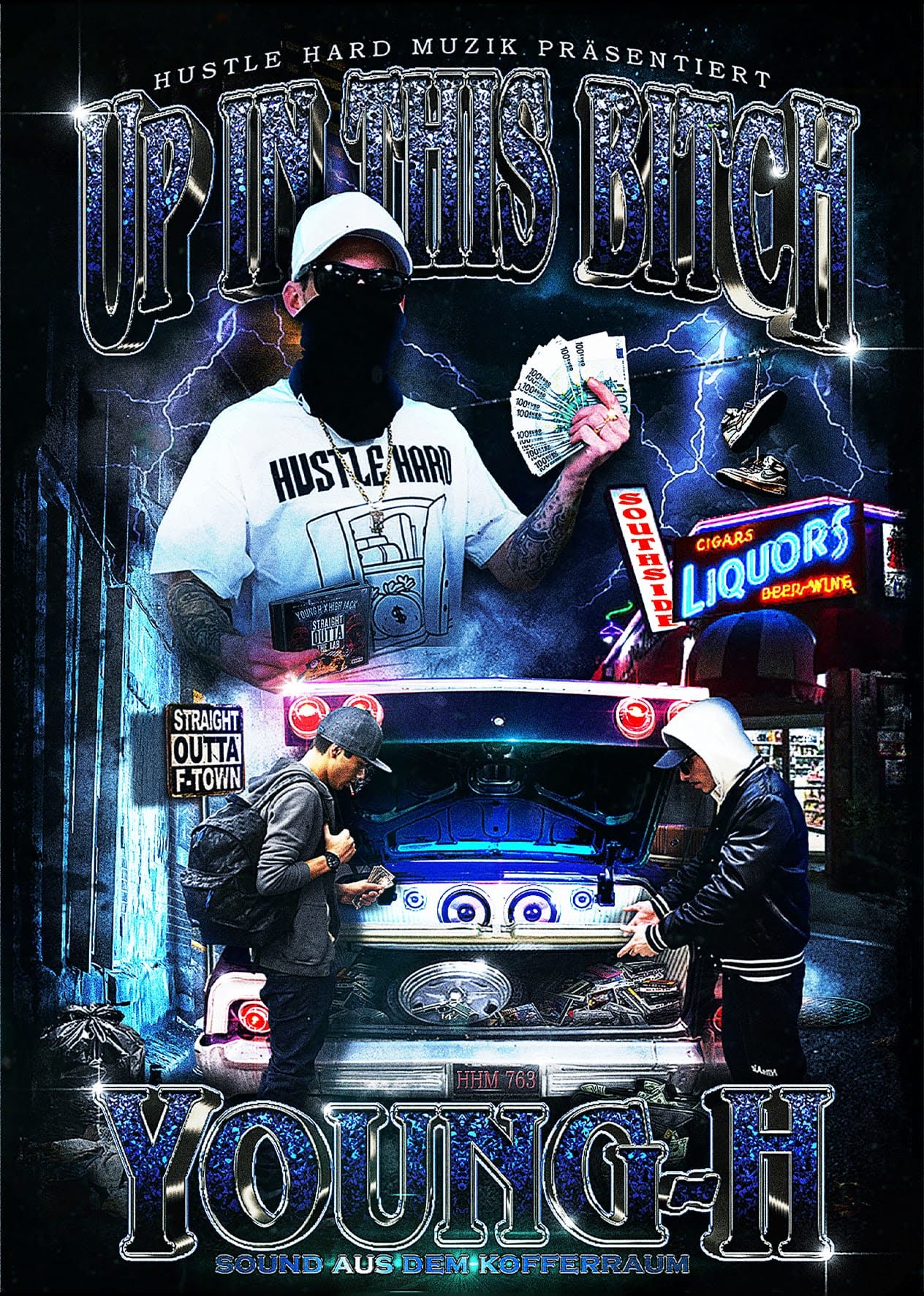 Young-H Up in this Bitch Limited Tape Hustle Hard Muzik